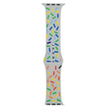 Pulseira de Silicone Confete 42mm/44mm/45mm/47mm/49mm