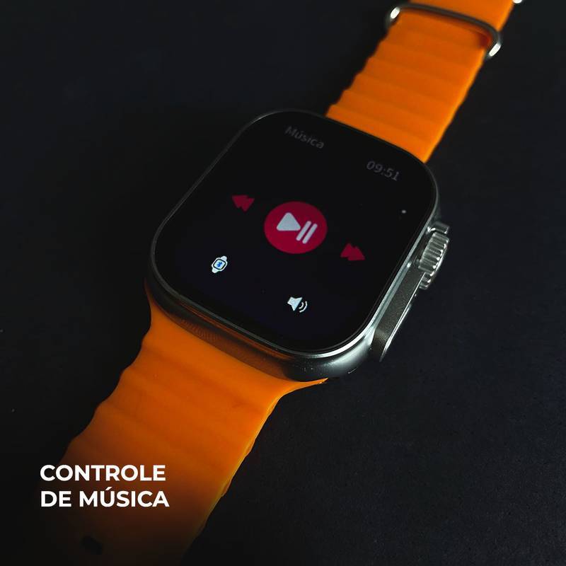 Smartwatch WS10 - 2 Ultra com 7 Pulseiras