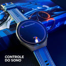 Smartwatch M9, GPS de Alta Precisão, AMOLED, IA Integrada (ChatGPT) e Resistência IP68