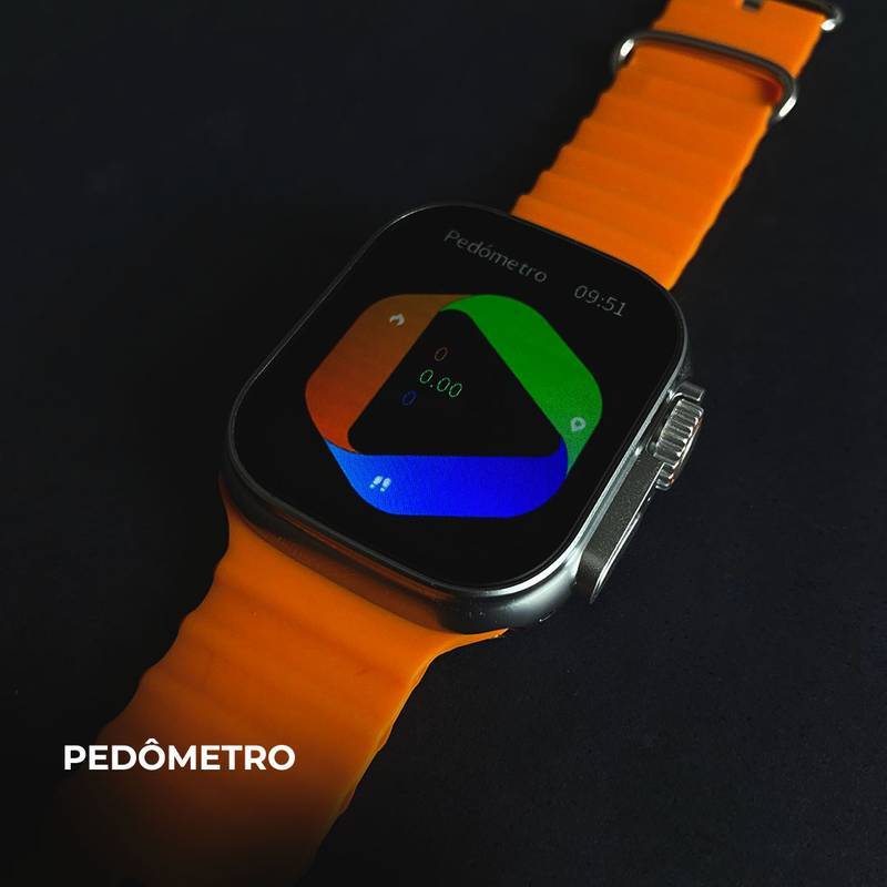 Smartwatch WS10 - 2 Ultra com 7 Pulseiras