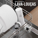 Garrafa Térmica de Aço com Suporte de Telefone Magnético