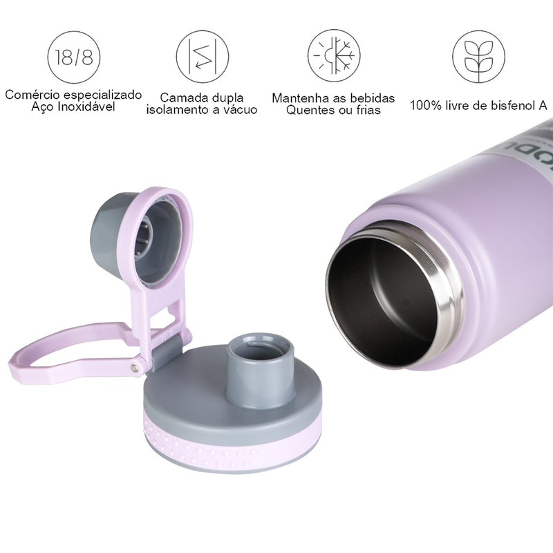 Garrafa Térmica Modus 750ml com Bico – Praticidade e Estilo no Dia a Dia