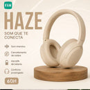 Fone Sem Fio Bluetooth Fam Haze A070N Cancelamento de Ruído