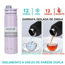 Garrafa Térmica de Aço Inoxidável 750ml