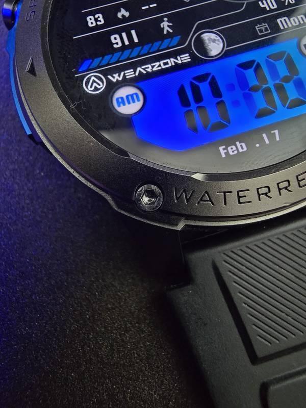 Smartwatch Brave Wearzone – Resistência Militar, GPS Duplo e 170 Modos Esportivos