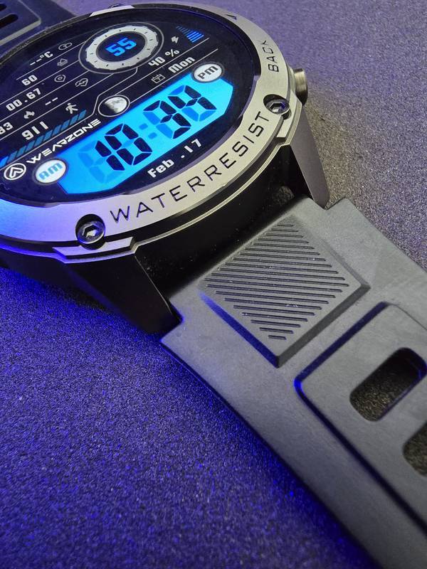 Smartwatch Brave Wearzone – Resistência Militar, GPS Duplo e 170 Modos Esportivos