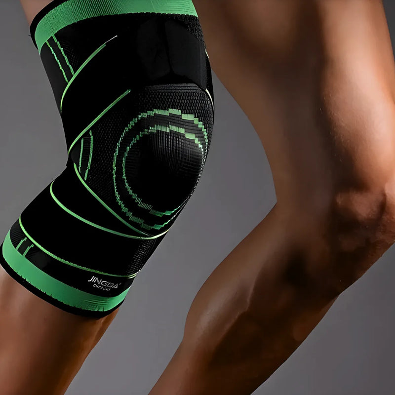 Joelheira de Compressão com Bandagem Elástica de Estabilidade