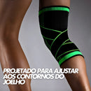 Joelheira de Compressão com Bandagem Elástica de Estabilidade