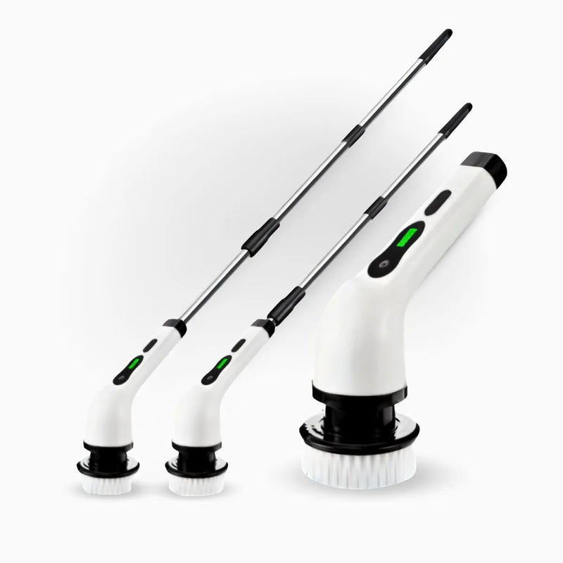 Esfregão Elétrico Versátil de Limpeza 360° Giratório.