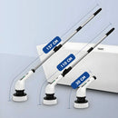 Esfregão Elétrico Versátil de Limpeza 360° Giratório.