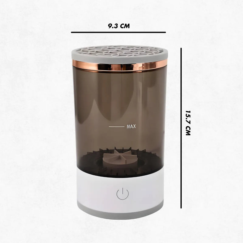 Limpador de Pinceis Maquiagem Secador Automático USB.