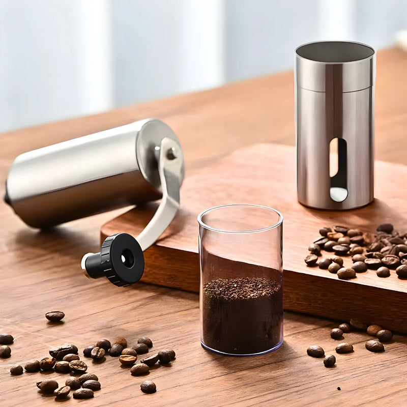 Moedor de Café Manual de Aço Inoxidável.