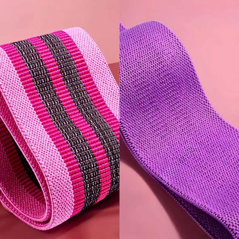 Kit 3 Faixas Elásticas De Exercício Hip Resistance Bands