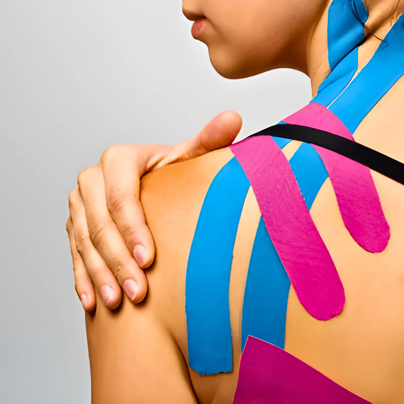 Fita de Cinesiologia Bandagem Adesiva Elástica Esporte