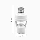 Sensor De Presença Com Fotocélula Para Lâmpada Soquete E27.