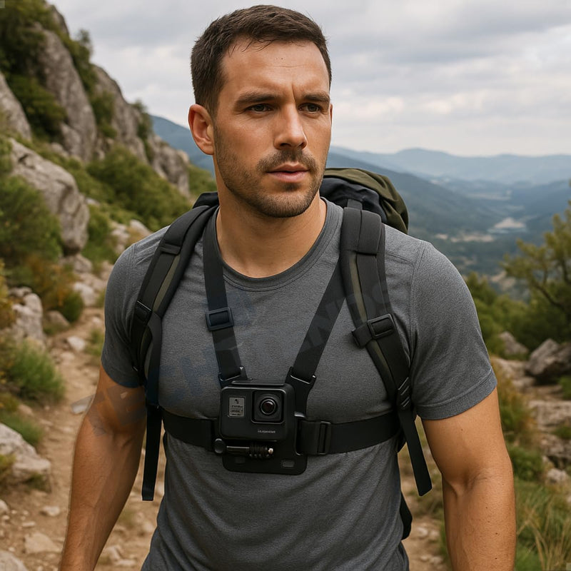 Suporte Peitoral Para Celular e Câmeras