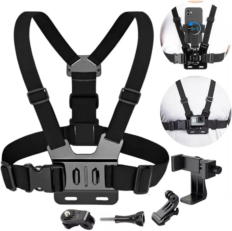 Suporte Peitoral Para Celular e Câmeras