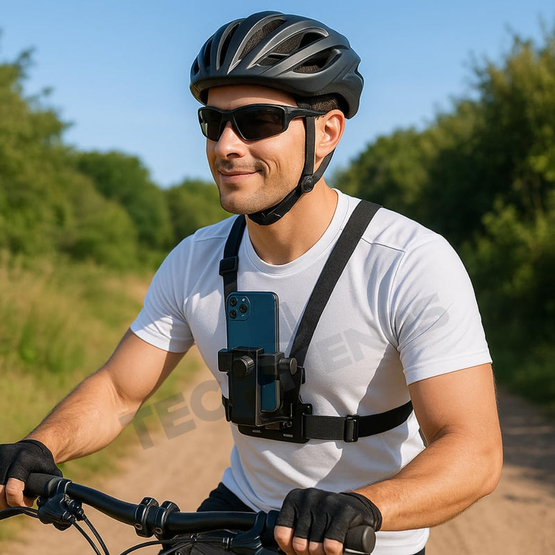 Suporte Peitoral Para Celular e Câmeras