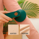 Removedor Elétrico De Pelos Fiapos Verde