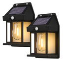 Lâmpada de Parede Solar com Sensor.