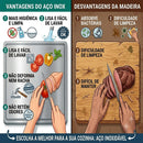 Tabua de Aço Inoxidável