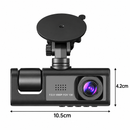 Câmera de Carro Wi-Fi DVR Full HD 1080P Frontal e Traseira