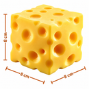 Brinquedo Queijo Sensorial Antiestresse