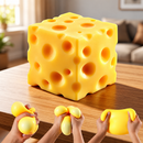 Brinquedo Queijo Sensorial Antiestresse