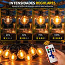 Cordão de Luzes LED RGB Coloridas com Controle Remoto