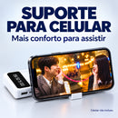 Power Bank 20.000mAh com Cabos Integrados USB-C, Lightning e Micro-USB BRANCO