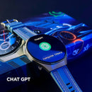 Smartwatch M9, GPS de Alta Precisão, AMOLED, IA Integrada (ChatGPT) e Resistência IP68