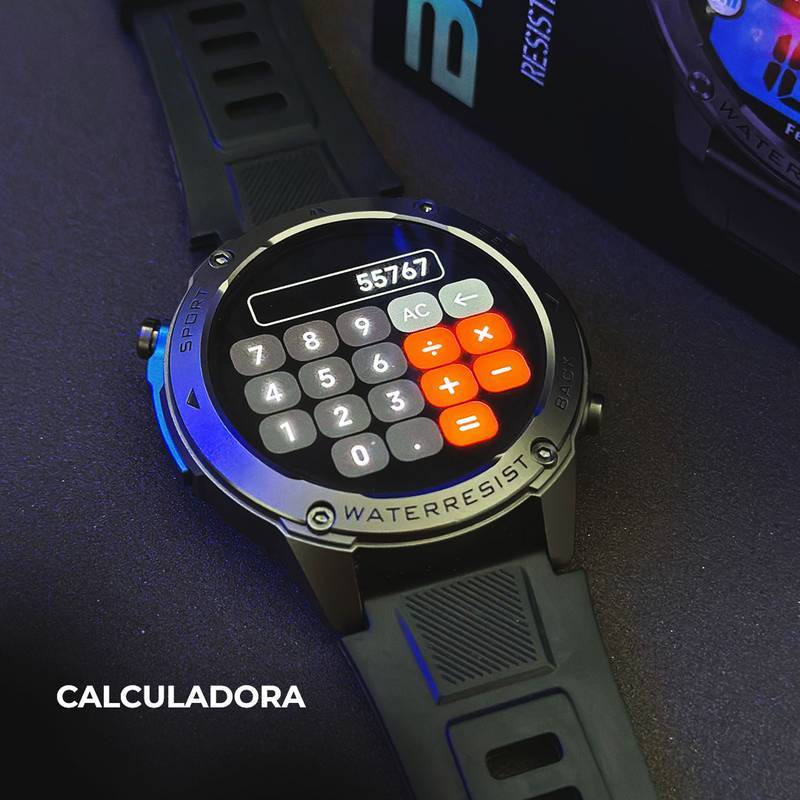 Smartwatch Brave Wearzone – Resistência Militar, GPS Duplo e 170 Modos Esportivos