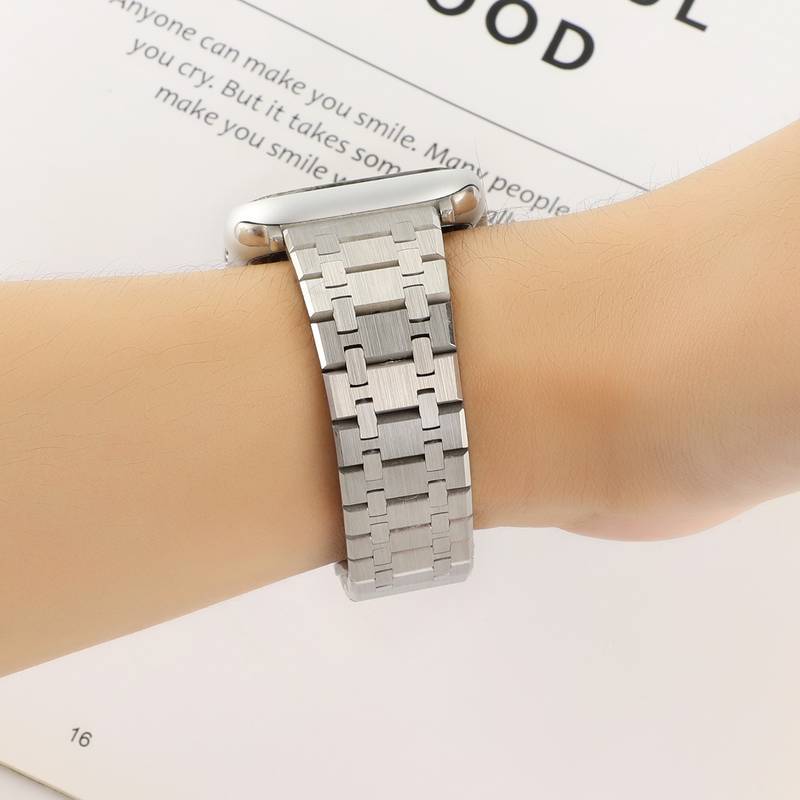 Pulseira de Aço 2 Elos 42mm/44mm/45mm/49mm