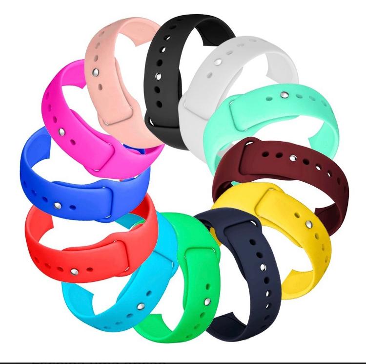 Pulseira de Silicone para Smartwatch 42mm/44mm/45mm/49mm