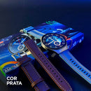 Smartwatch M9, GPS de Alta Precisão, AMOLED, IA Integrada (ChatGPT) e Resistência IP68