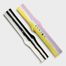 Pulseira Silicone Listrada de pino 20mm