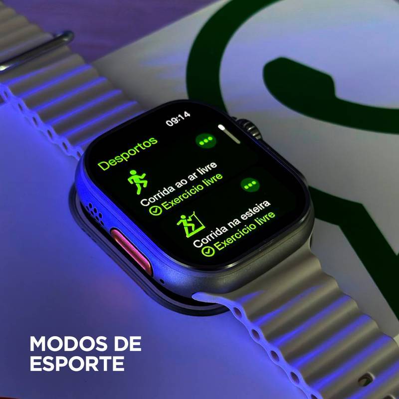 Smartwatch U4 Plus Microwear Amoled Séries 10