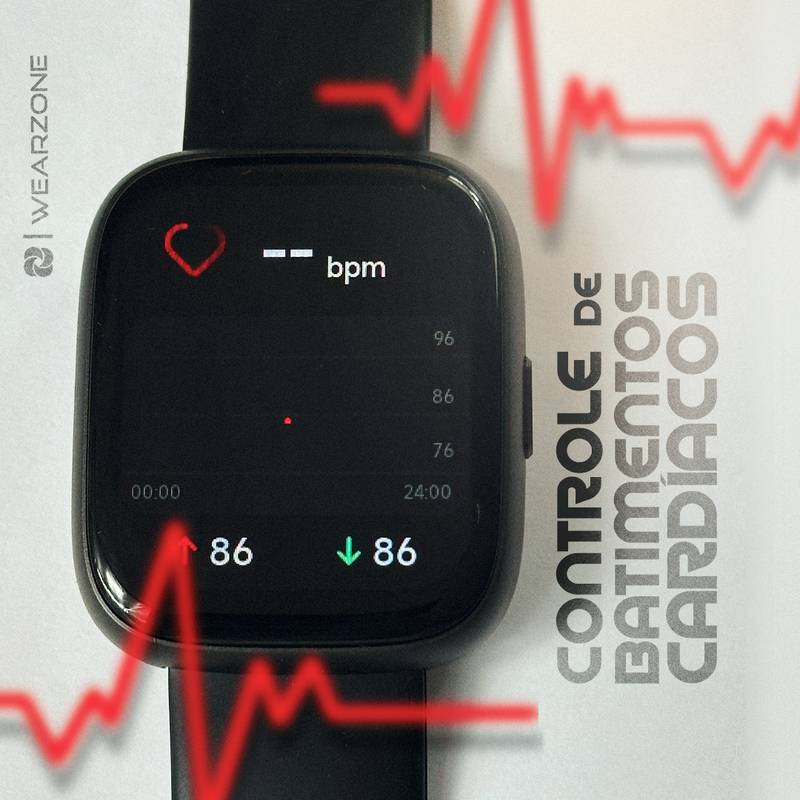 Smartwatch Pulse Wearzone à Prova  D'água  3 ATM, Alexa Integrada, Esportivo