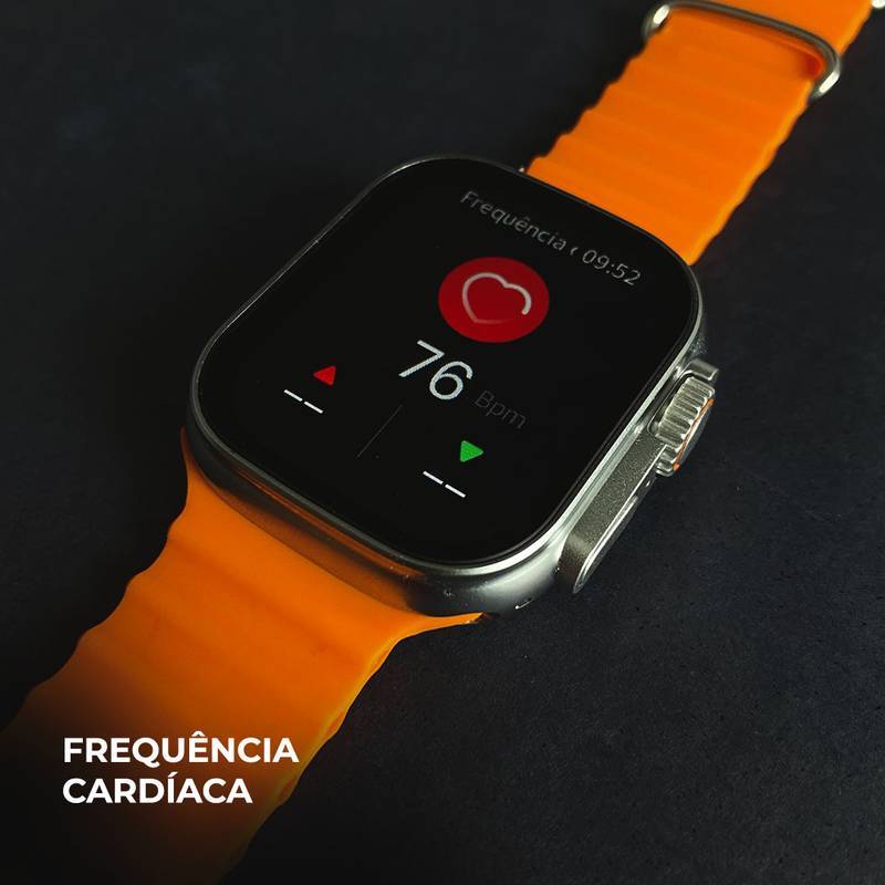 Smartwatch WS10 - 2 Ultra com 7 Pulseiras