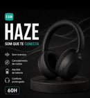 Fone Sem Fio Bluetooth Fam Haze A070N Cancelamento de Ruído