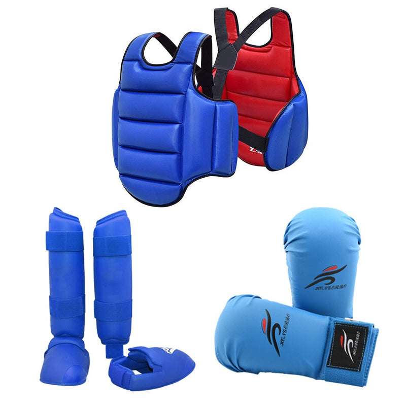 Kit de Equipamentos de Proteção para Karatê Taekwond MMa Boxe