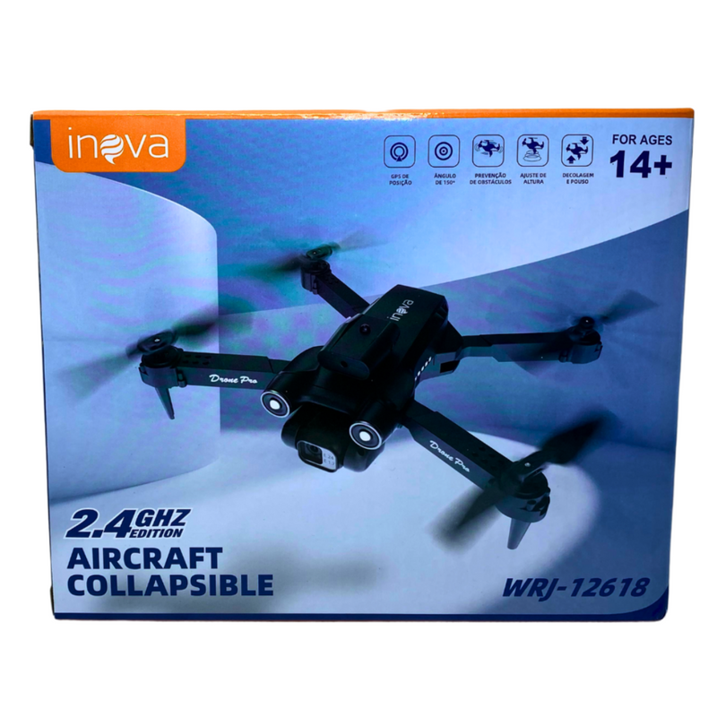 Drone Pro 2.4GHZ  Aeronave Desmontável WRJ-12618 Inova