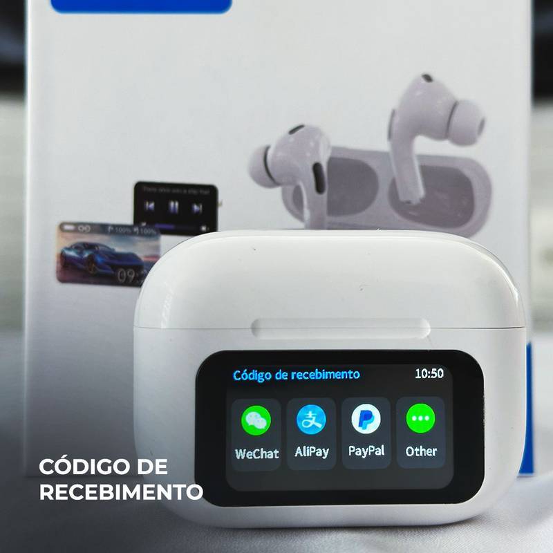Fone de Ouvido WT-5 Bluetooth Smart Case