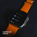 Smartwatch WS 80 Ultra 2 +Fone bluetooth com 7 Pulseiras