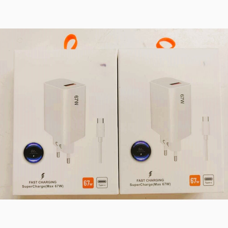 Cabo de Carregamento Super Poderoso, Redução do Ruído Principal, 67W 120W