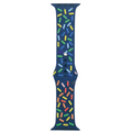 Pulseira de Silicone Confete 42mm/44mm/45mm/47mm/49mm