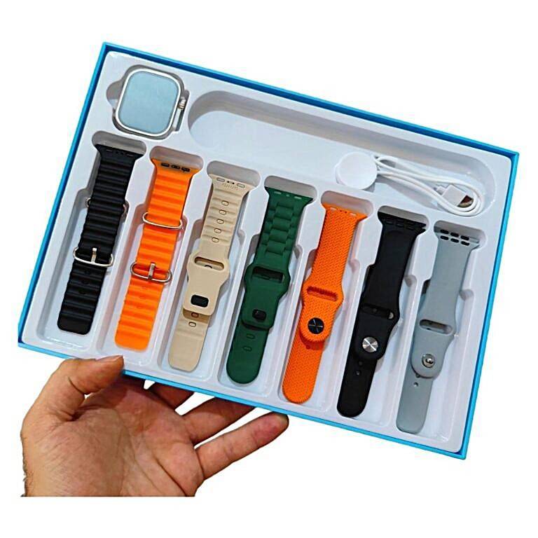 Smartwatch WS10 - 2 Ultra com 7 Pulseiras
