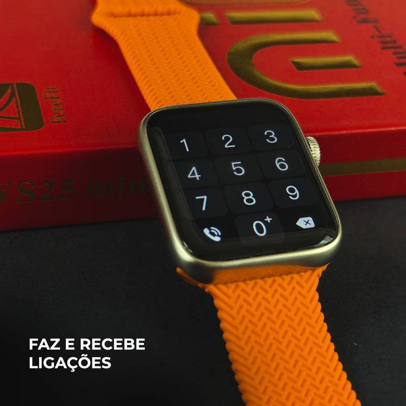 Smatwatch WS25 Mini 42mm com 4 Pulseiras