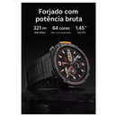 Smartwatch MA-31 M-Rex4 à Prova D'água 50M  5ATM  GPS  1GB  NFC