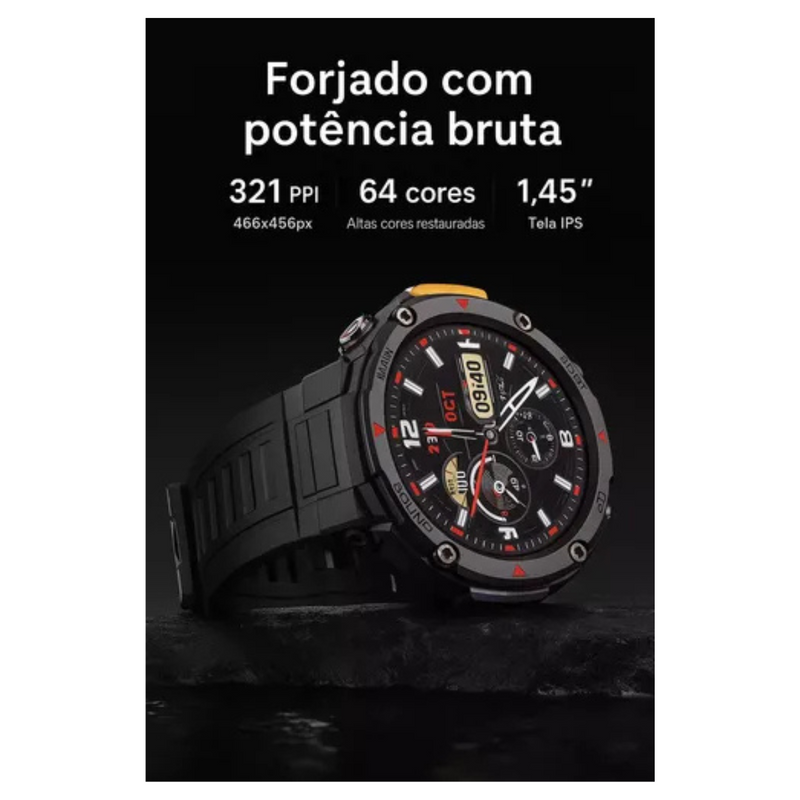 Smartwatch MA-31 M-Rex4 à Prova D'água 50M  5ATM  GPS  1GB  NFC